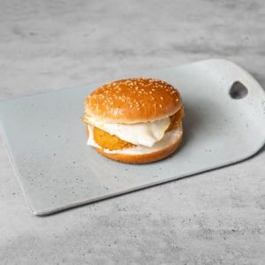 Egg and Hashbrown Burger