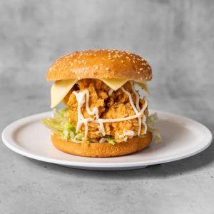 Crispy Fried Chicken Burger